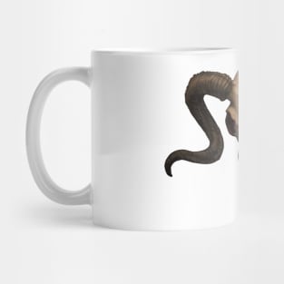 Lucifers Ram Skull Mug